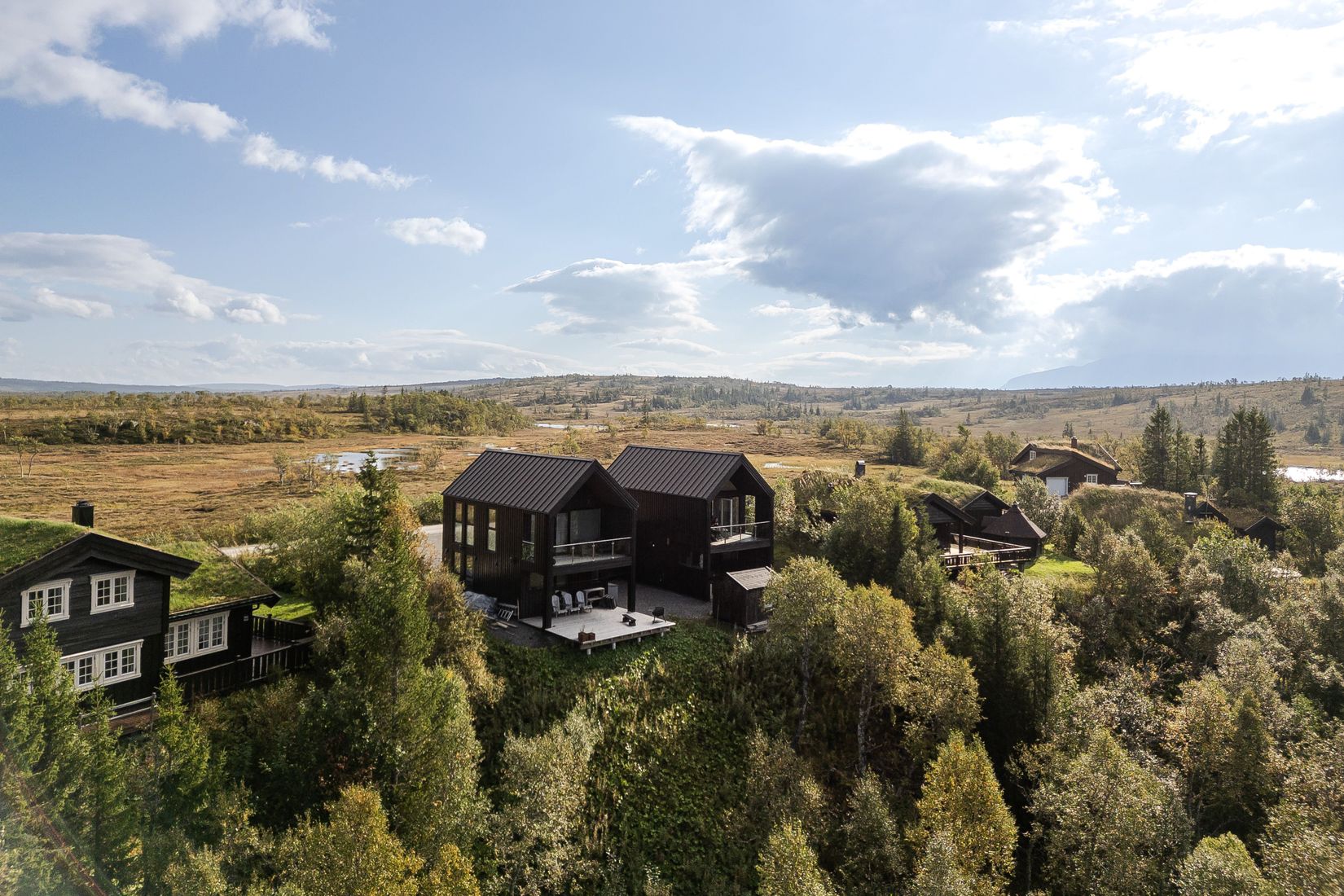 Radhus, Svarttjärnsvägen 36B, Storlien, Åre