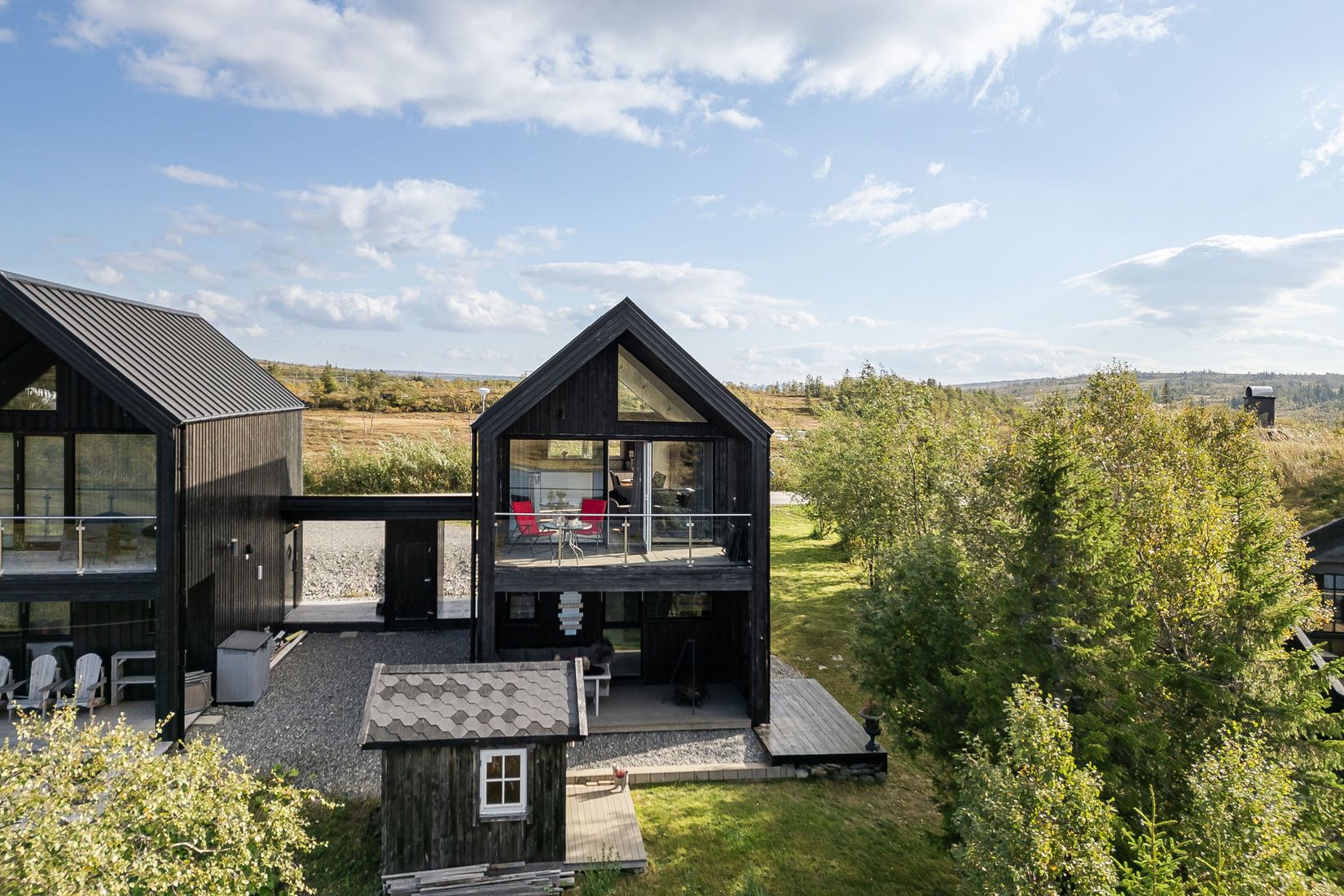 Radhus, Svarttjärnsvägen 36B, Storlien, Åre