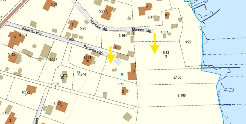 Villa, Paulinas väg 1B, Aspö, Karlskrona