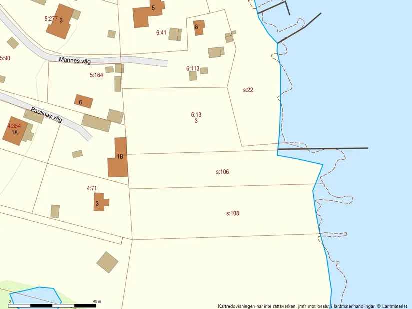 Villa, Paulinas väg 1B, Aspö, Karlskrona