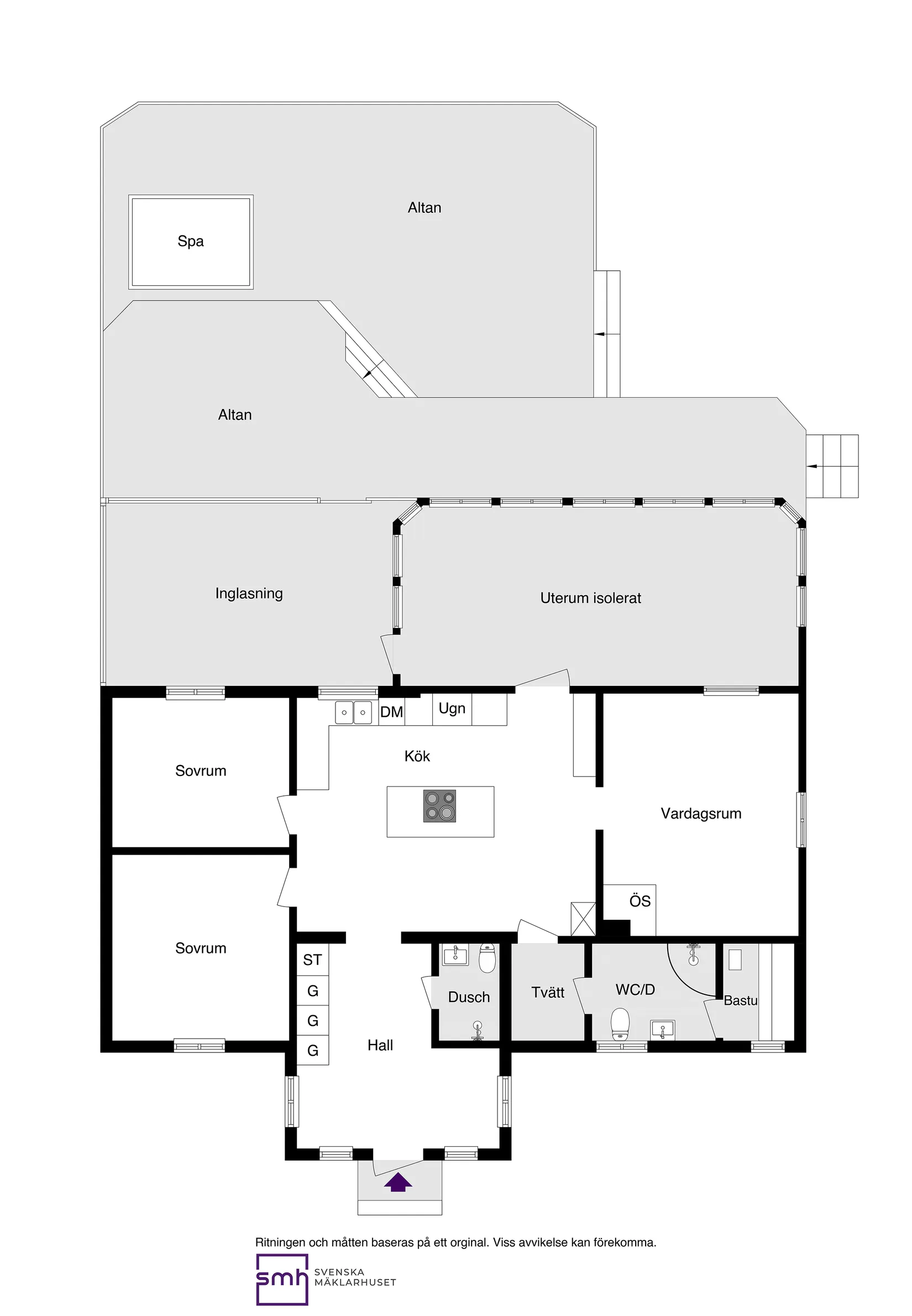 Gård/Skog, Långkärrsvägen 1, Österåker