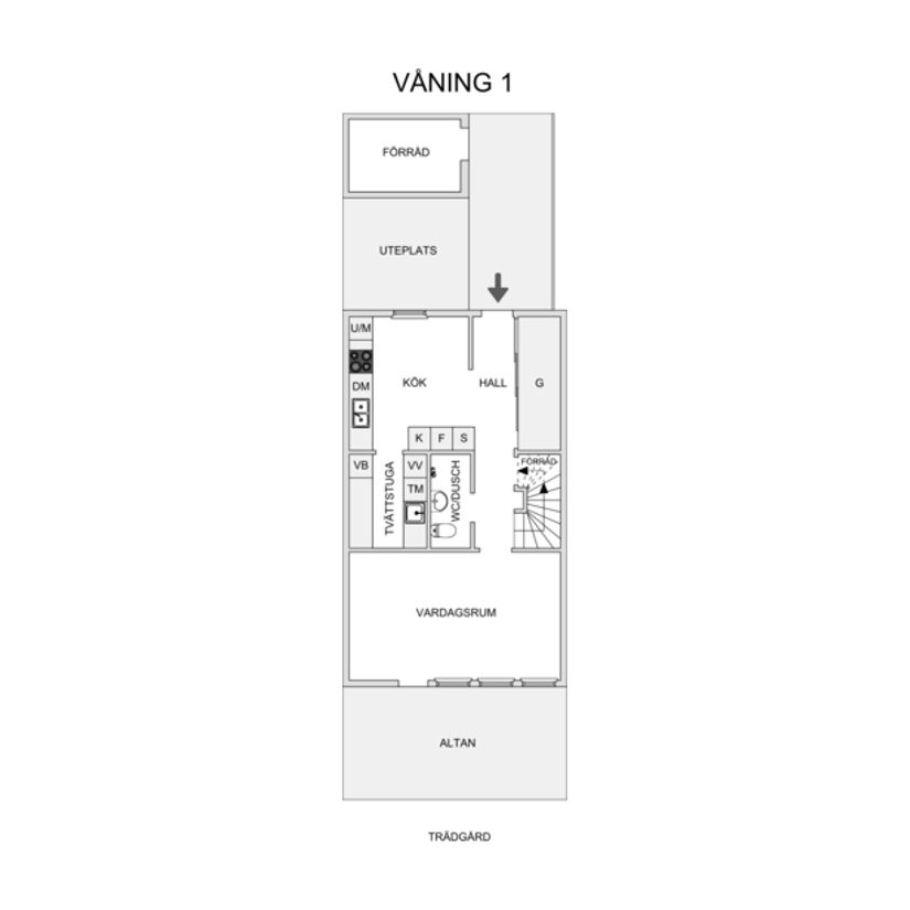 Villa, Markegångsvägen 10A, Uppsala