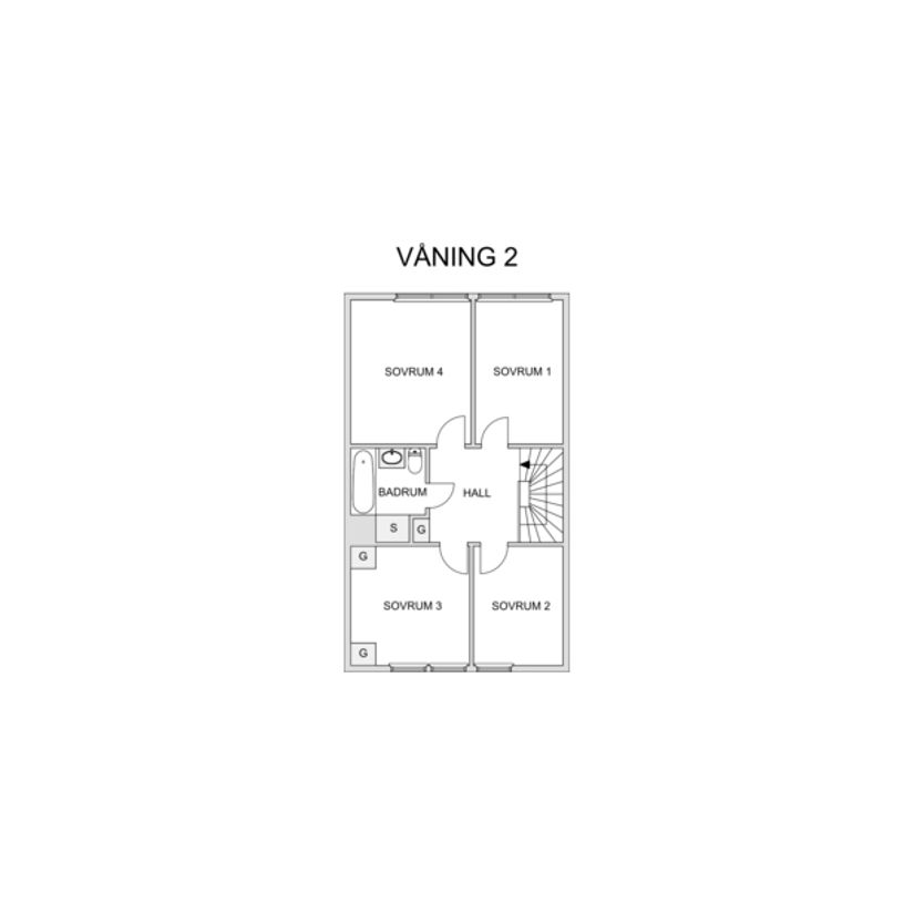 Villa, Markegångsvägen 10A, Uppsala