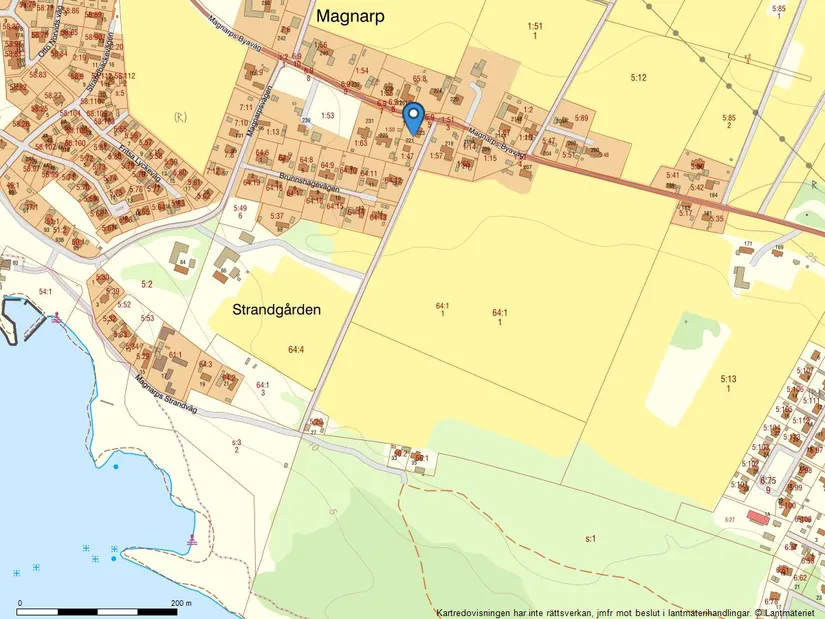 Villa, Magnarps byaväg 223, Vejbystrand - Magnarp, Ängelholm