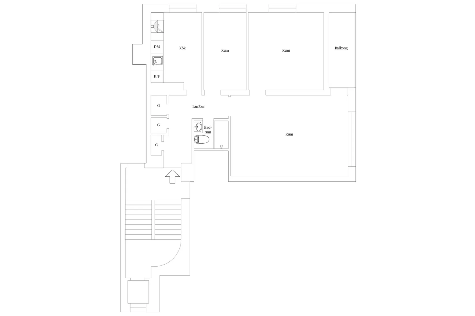 Bostadsrätt, Sallerupsvägen 26A, Ellstorp, Malmö
