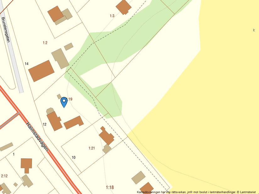 Villa, Halmstadvägen 12, Eldsberga, Halmstad