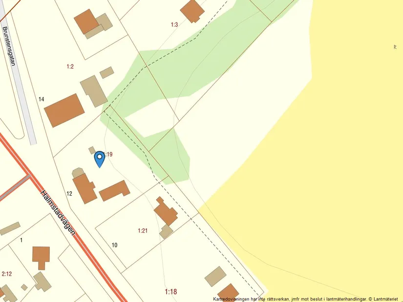 Villa, Halmstadvägen 12, Eldsberga, Halmstad