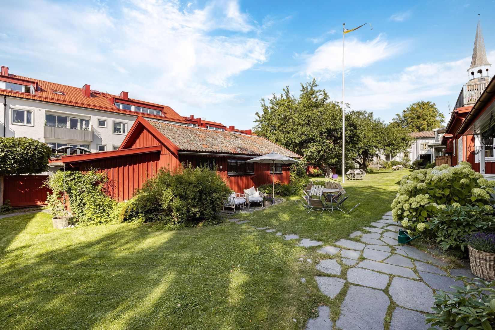 Radhus, Munkhagsgatan 2B, Centrala Mariefred, Strängnäs