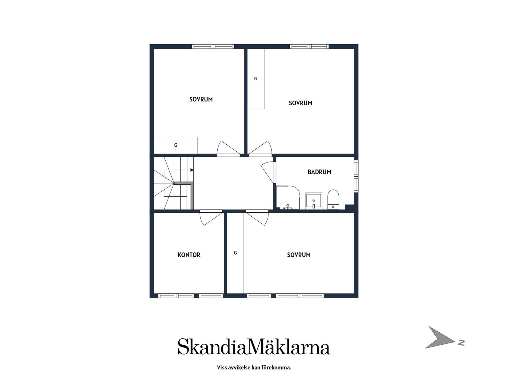 Radhus, Munkhagsgatan 2B, Centrala Mariefred, Strängnäs