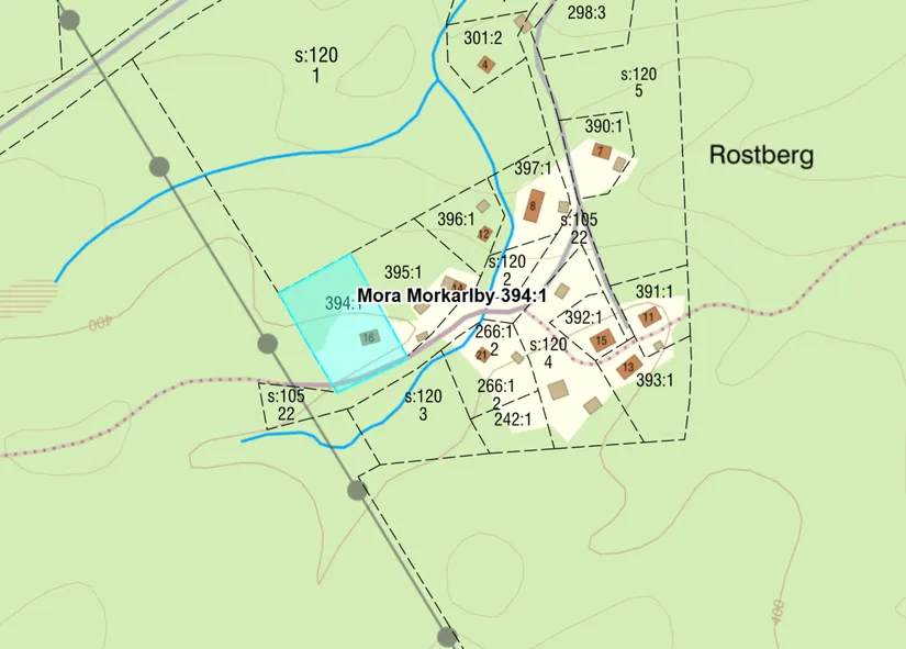 Fritidshus, Rostberg 16, Rostberg, Mora