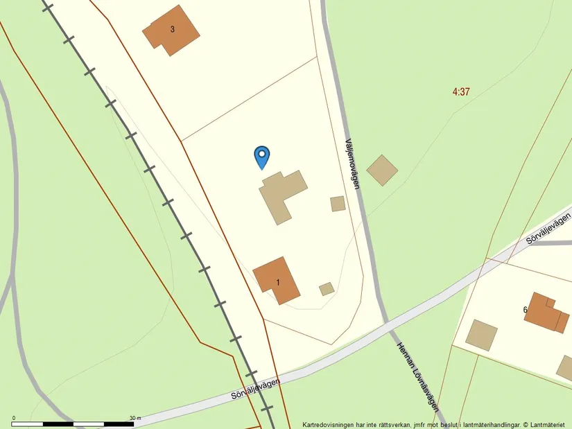 Villa, Väljemovägen 1, Ramsjö, Hennan, Ljusdal