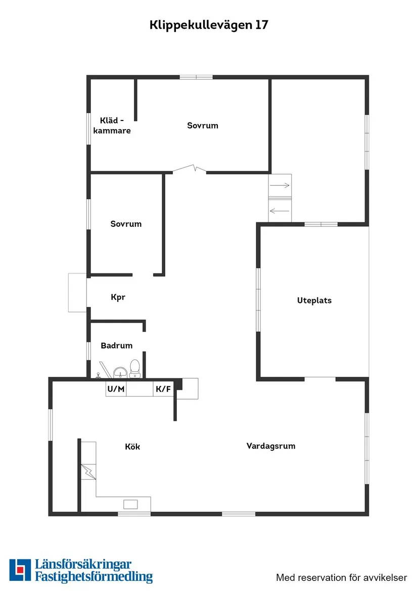 Villa, Klippekullevägen 17, Steninge, Halmstad