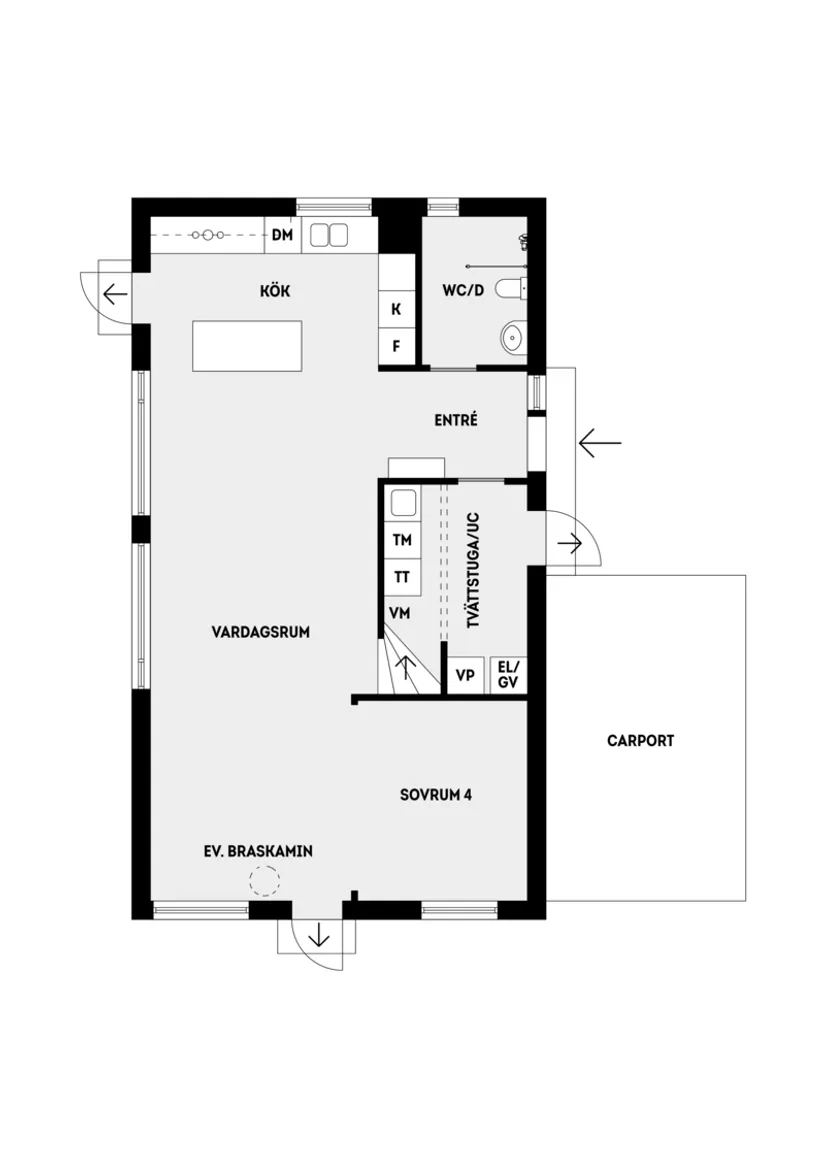 Bostadsrätt, Villa, Tegelbruksgatan 38, Trädgårdsstaden, Vallentuna
