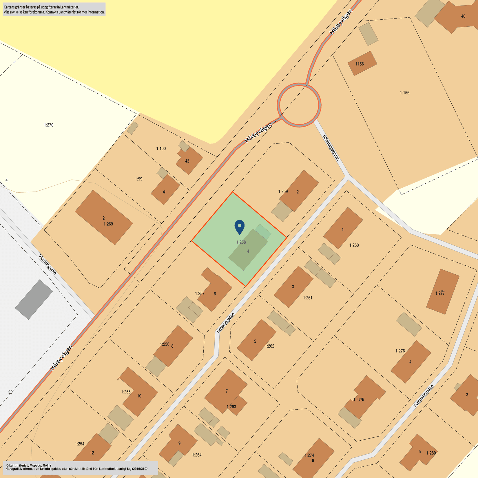 Villa, Smedjegatan 4, Eslöv