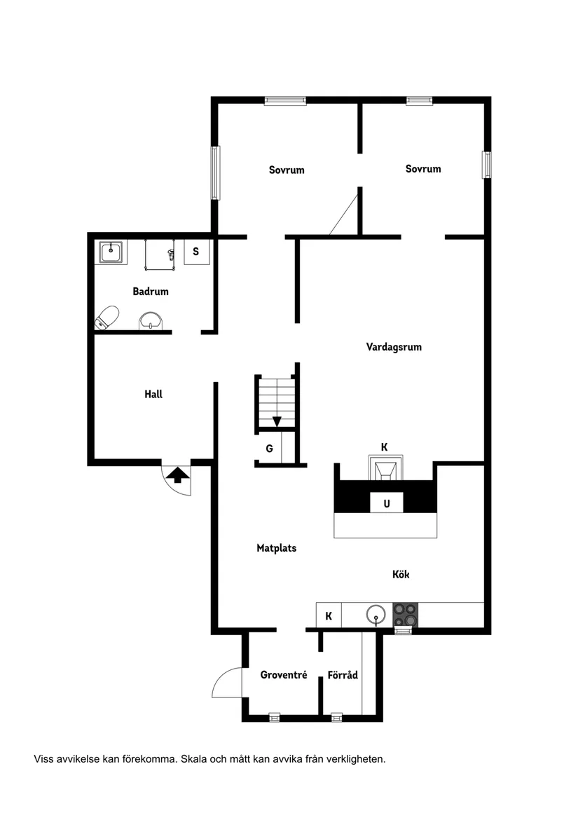 Villa, Attorpsvägen 5, Tofta, Varberg