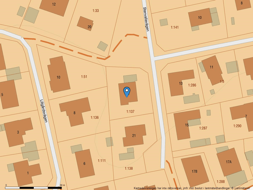 Villa, Stenvallavägen 23, Centrum, Vallentuna