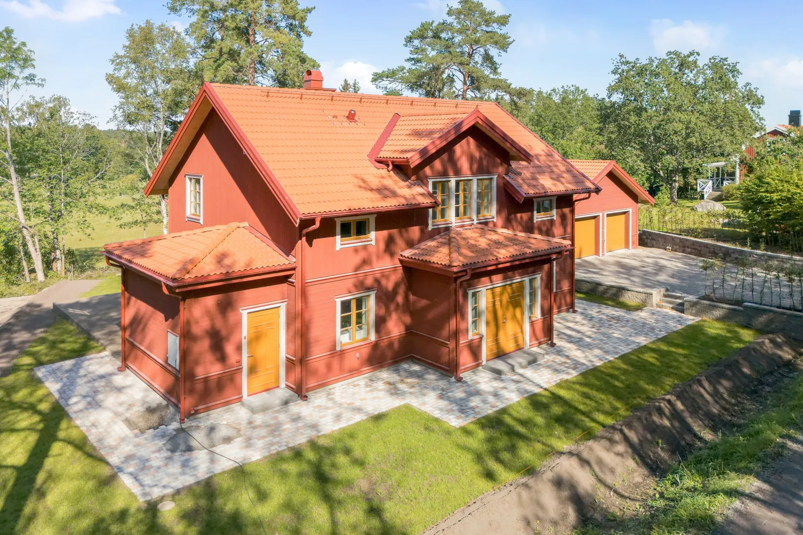 Villa, Lövhagens gårds väg 17, Färingsö Troxhammar, Ekerö