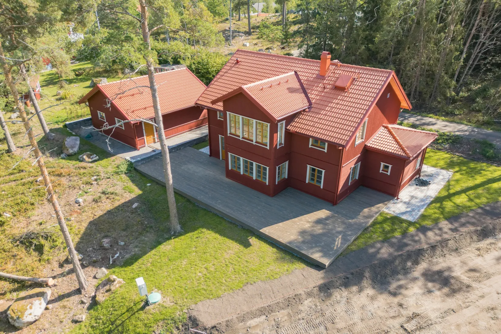 Villa, Lövhagens gårds väg 17, Färingsö Troxhammar, Ekerö