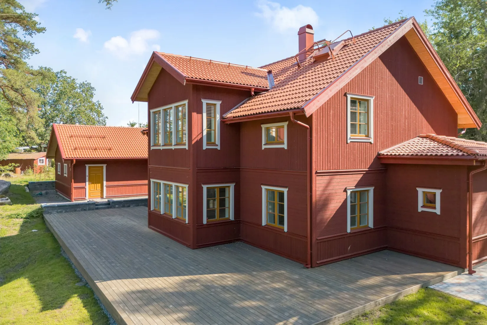 Villa, Lövhagens gårds väg 17, Färingsö Troxhammar, Ekerö