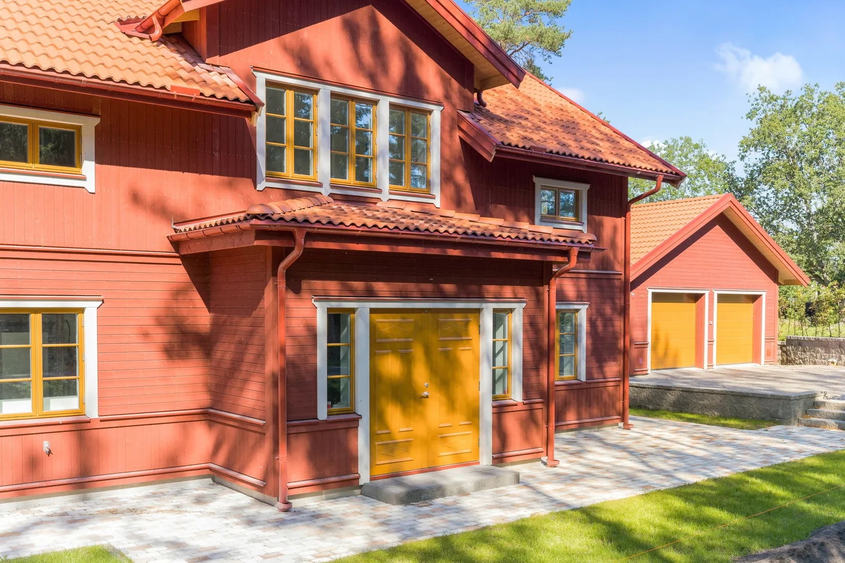 Villa, Lövhagens gårds väg 17, Färingsö Troxhammar, Ekerö