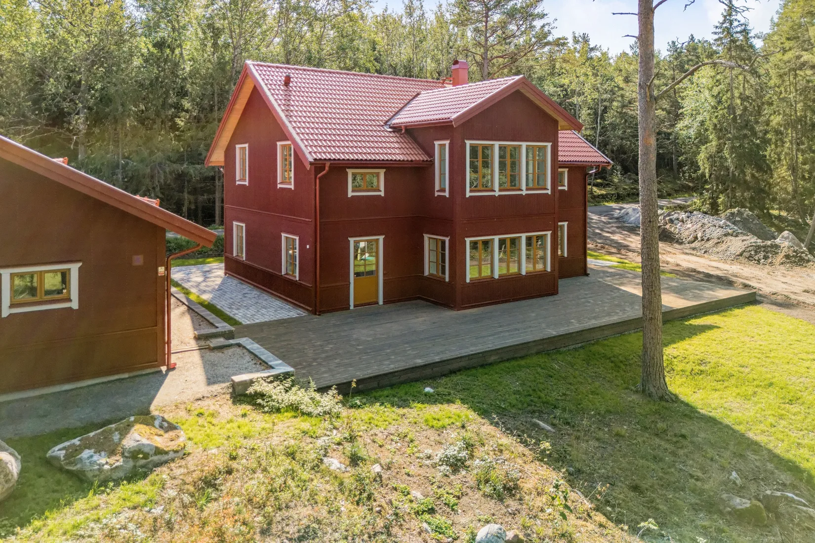 Villa, Lövhagens gårds väg 17, Färingsö Troxhammar, Ekerö