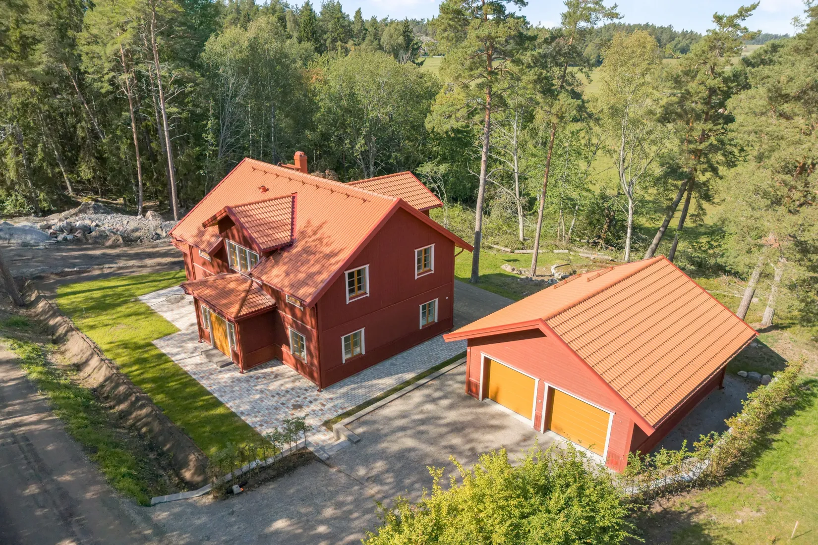 Villa, Lövhagens gårds väg 17, Färingsö Troxhammar, Ekerö