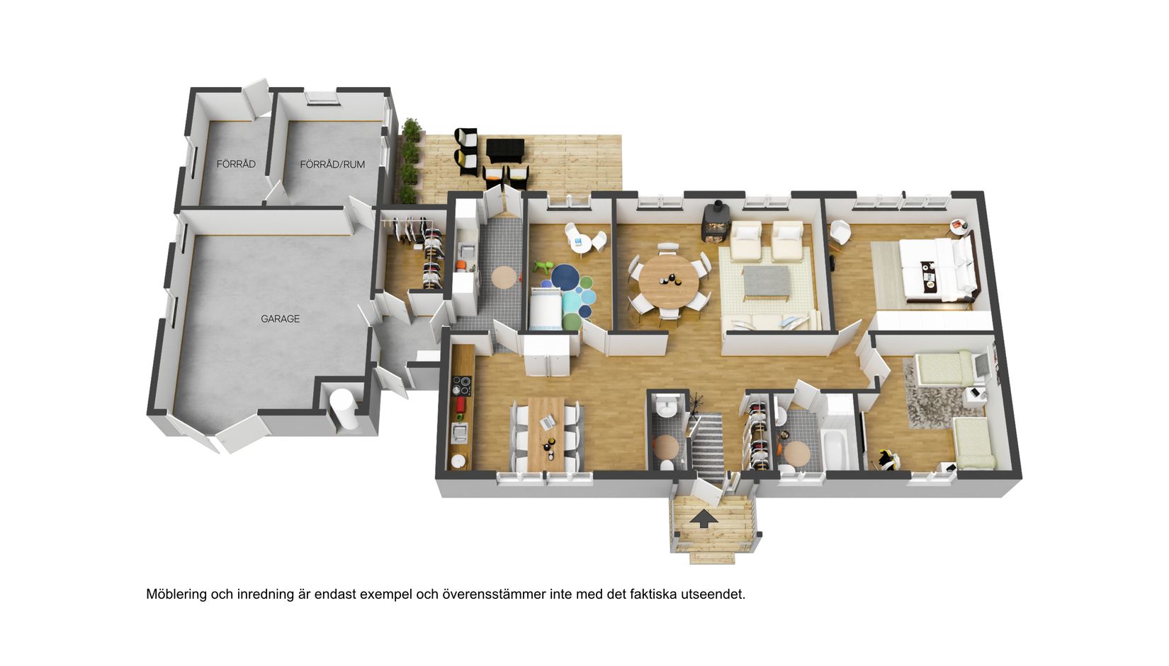 Villa, Allévägen 3, Bygdeå, Robertsfors