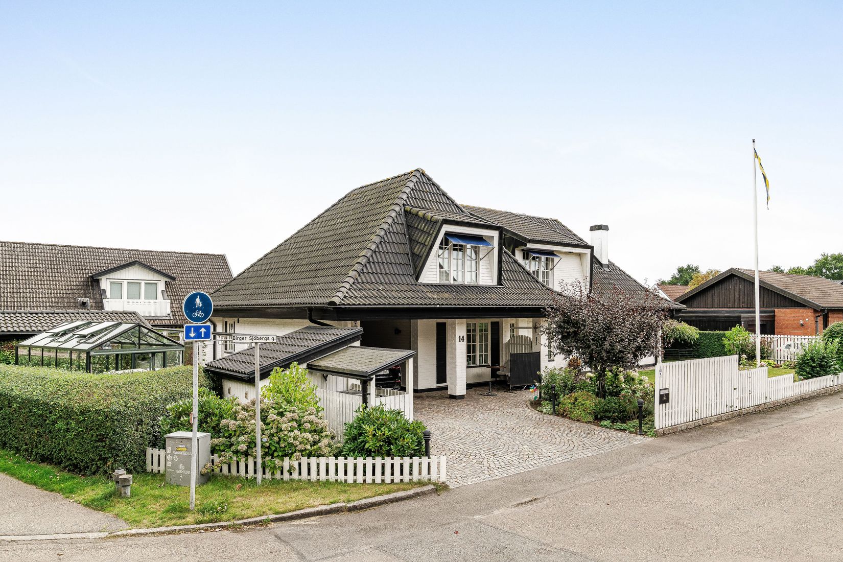 Villa, Birger Sjöbergs gata 14, Ramlösa, Helsingborg