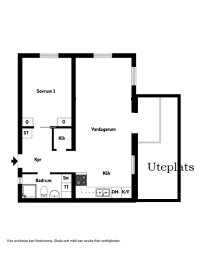 Bostadsrätt, Barkaregatan 24 B, Näsby, Örebro