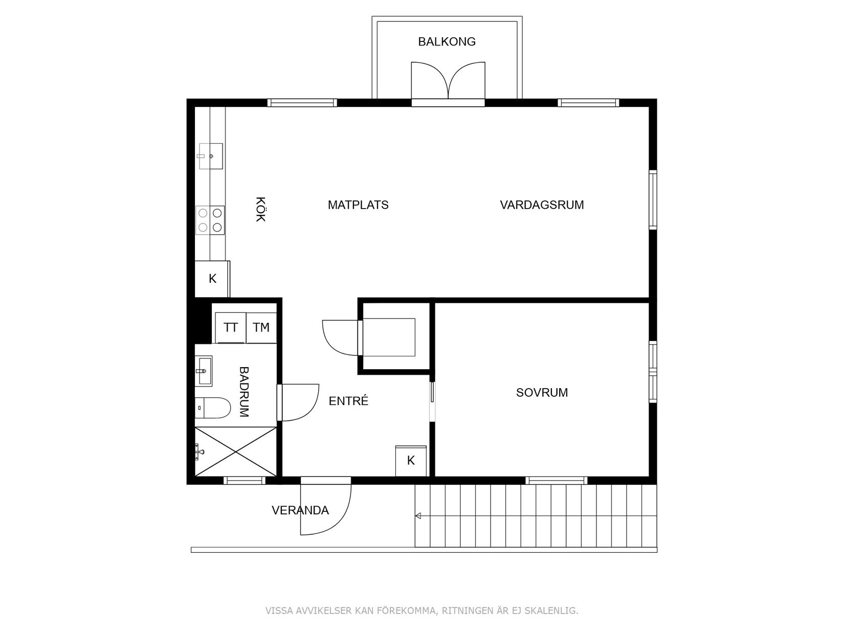 Bostadsrätt, Fänsåkersvägen 9D, Vagnhärad, Trosa