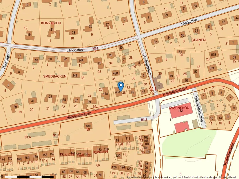 Villa, Hällestadsvägen 43A, Dalby, Lund