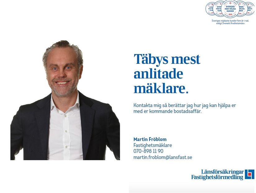 Bostadsrätt, Kryssarvägen 4, Näsbypark, Täby