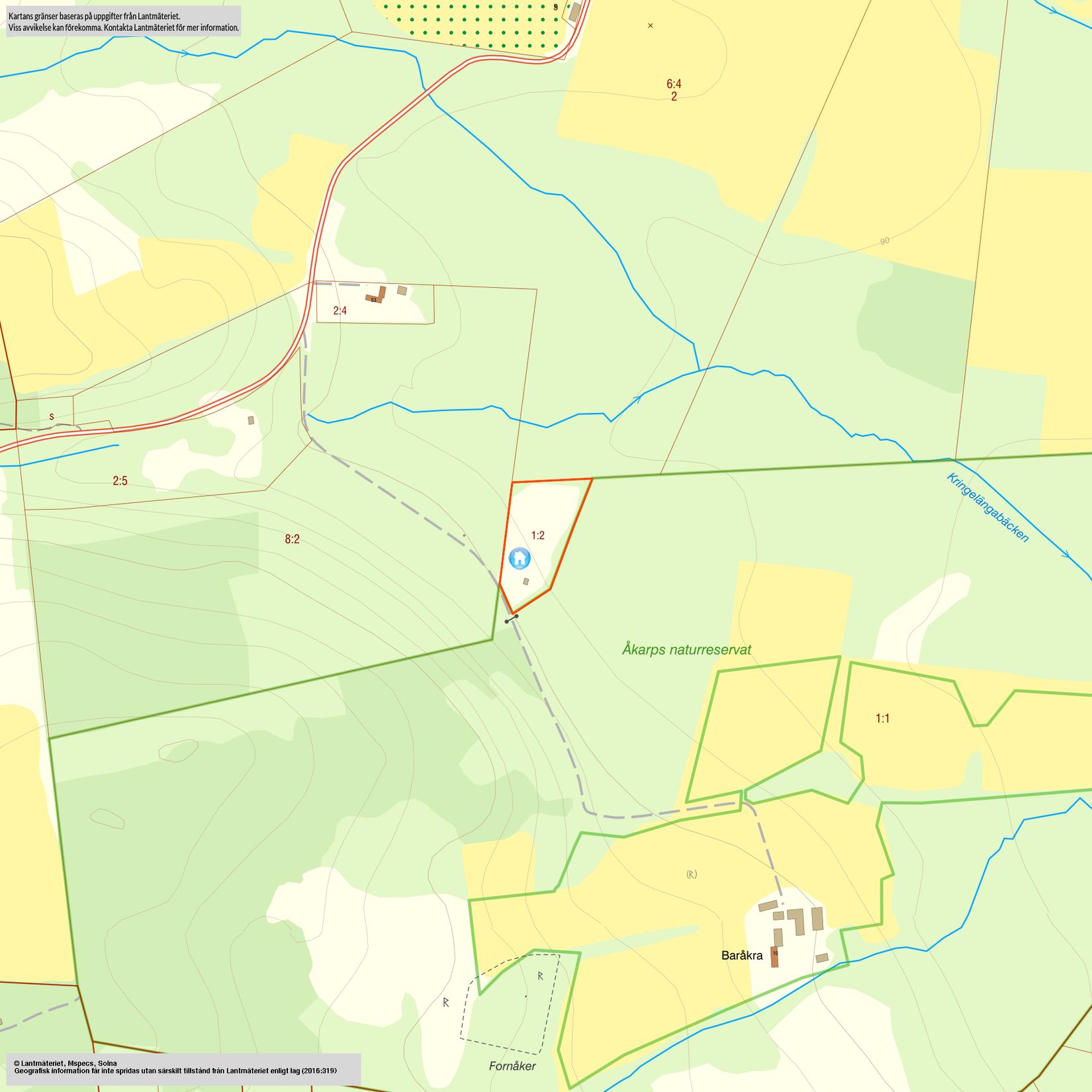 Villa, Baråkravägen 5, Åkarp/Södra Mellby, Simrishamn