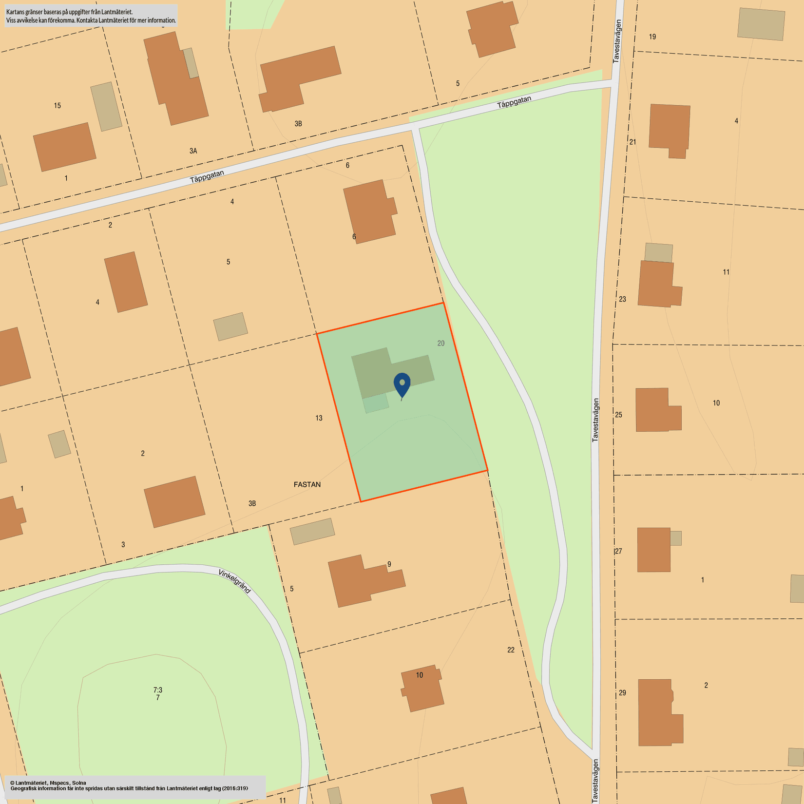 Villa, Tavestavägen 20, Centrala Järna, Södertälje