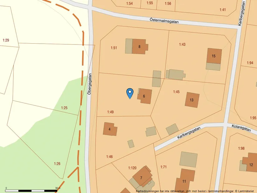 Villa, Öbergsgatan 6, Grums