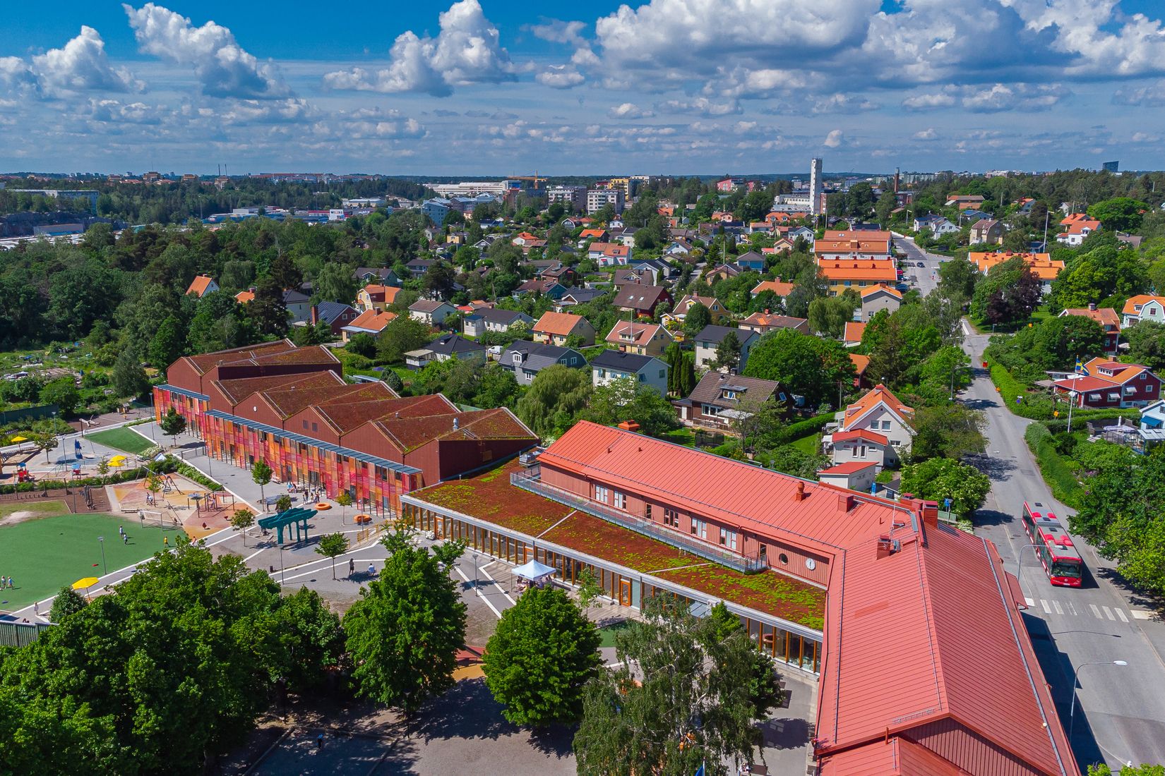 Villa, Radhus, Gåsörtsvägen 10, Ursvik, Sundbyberg