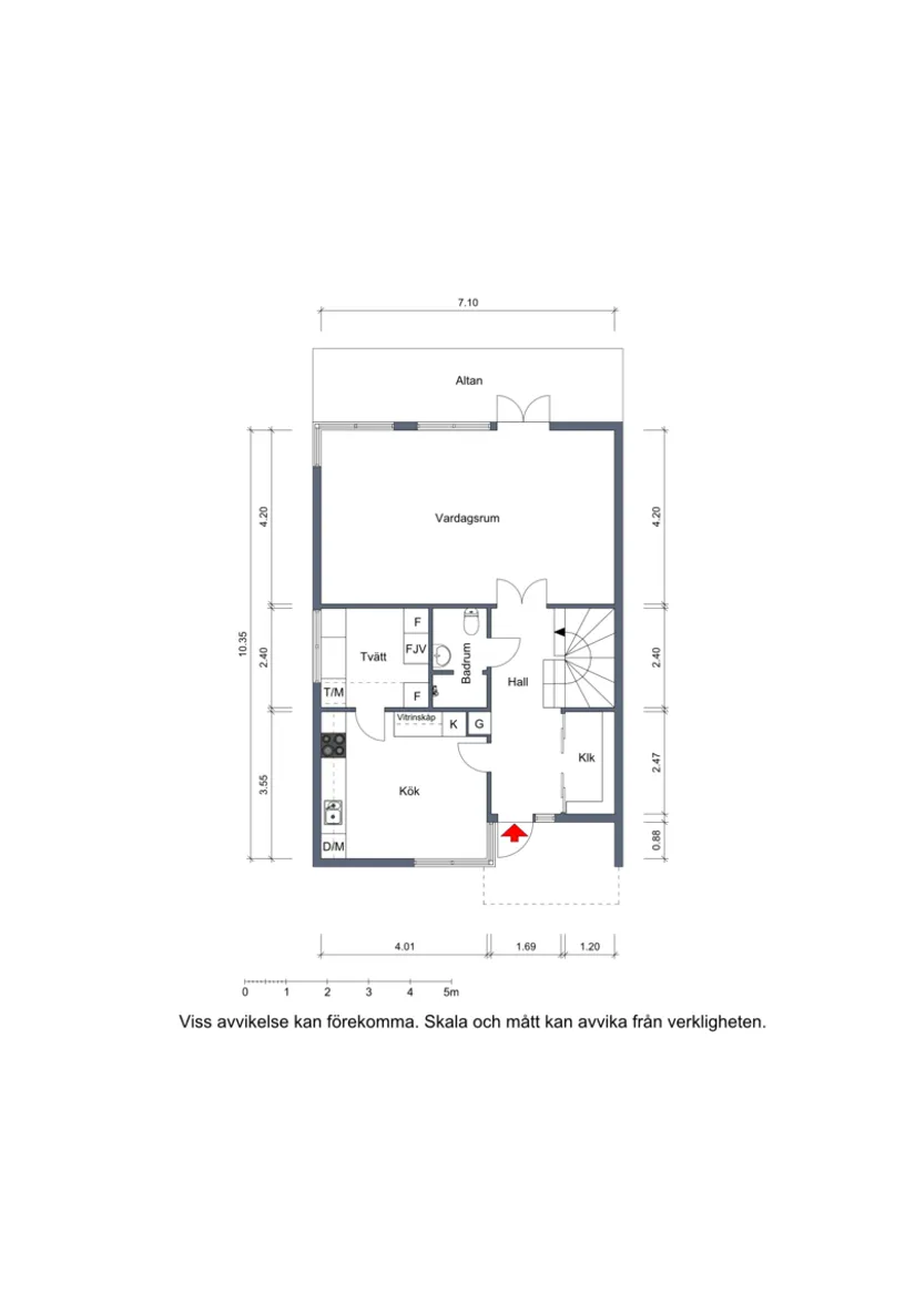Villa, Sysslomansgatan 51C, Luthagen, Uppsala