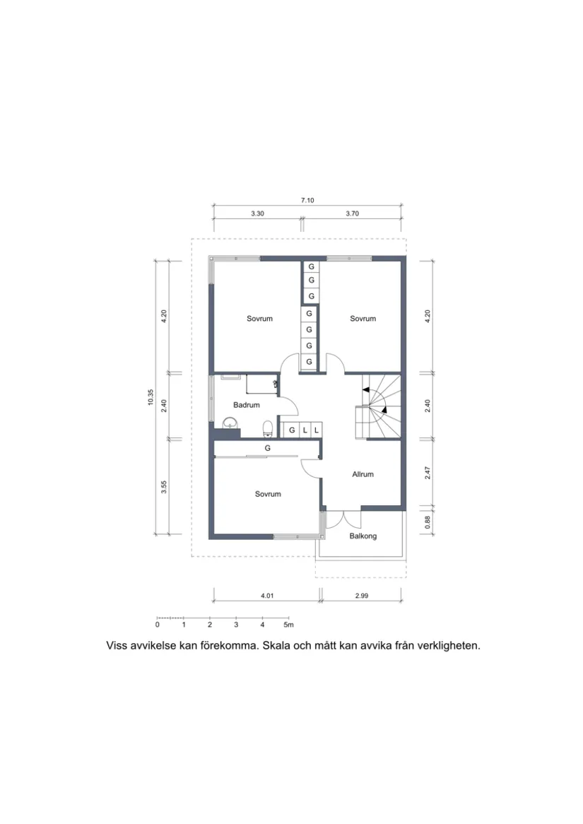 Villa, Sysslomansgatan 51C, Luthagen, Uppsala