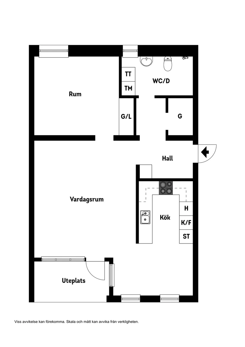 Bostadsrätt, Troedsgatan 5, Tågaborg, Helsingborg
