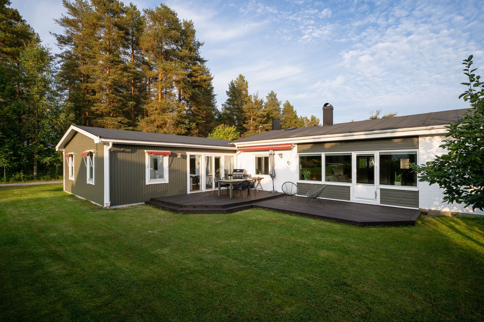 Villa, Radhus, Grindvägen 17, Mobacken, Skellefteå