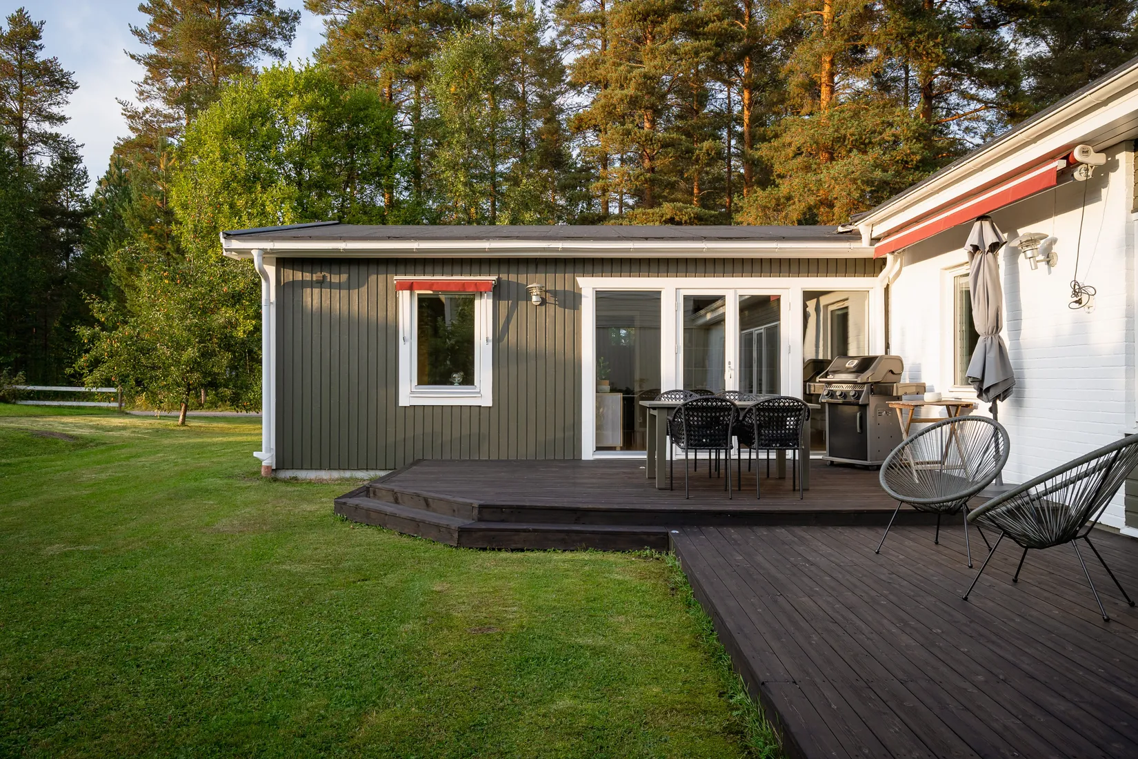 Villa, Radhus, Grindvägen 17, Mobacken, Skellefteå