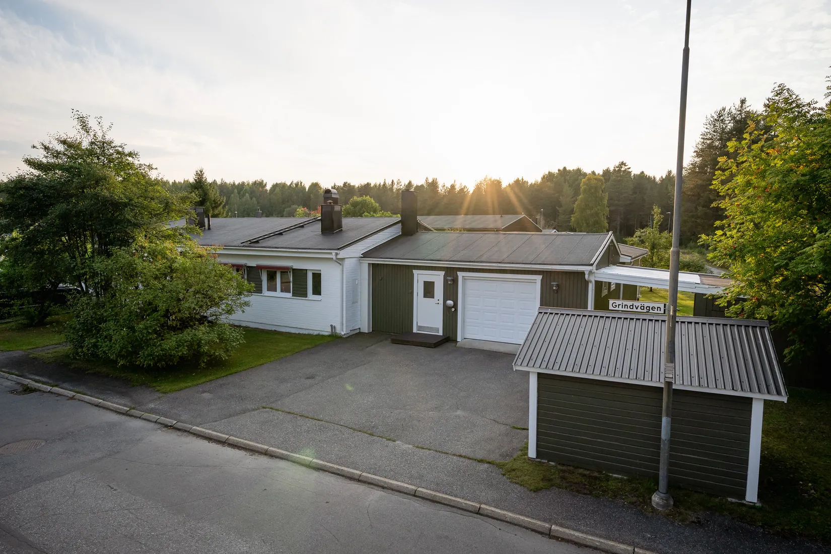 Villa, Radhus, Grindvägen 17, Mobacken, Skellefteå