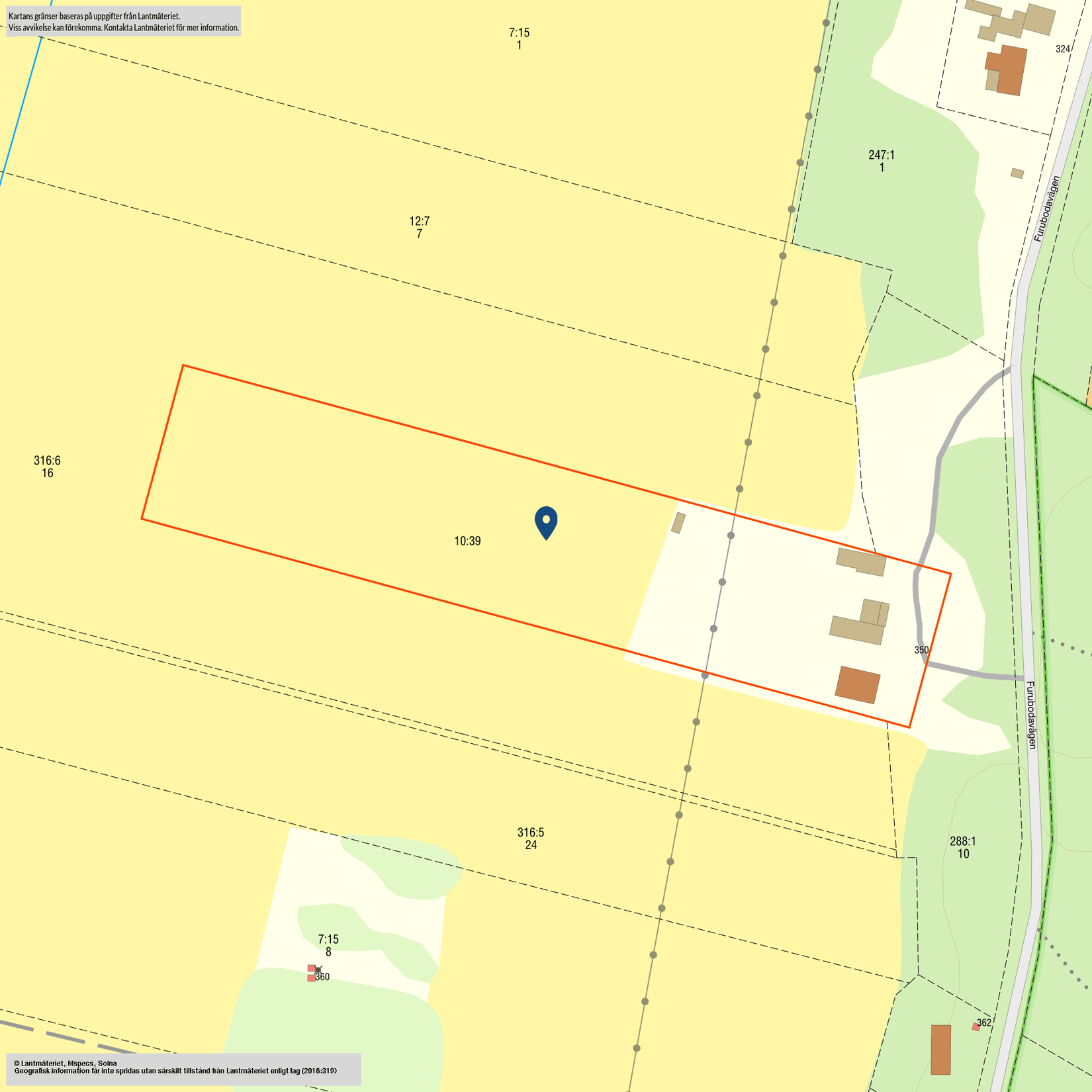 Gård/Skog, Furubodavägen 350, Kristianstad