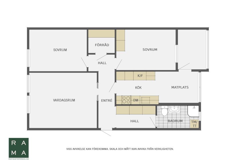 Bostadsrätt, Hasselvägen 11, Charlottesborg, Kristianstad