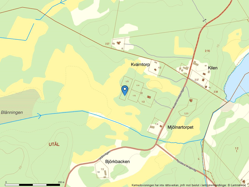 Tomt, UTÅL 1:12,1:13, 1:14, 1:15, Roslagsbro, Norrtälje