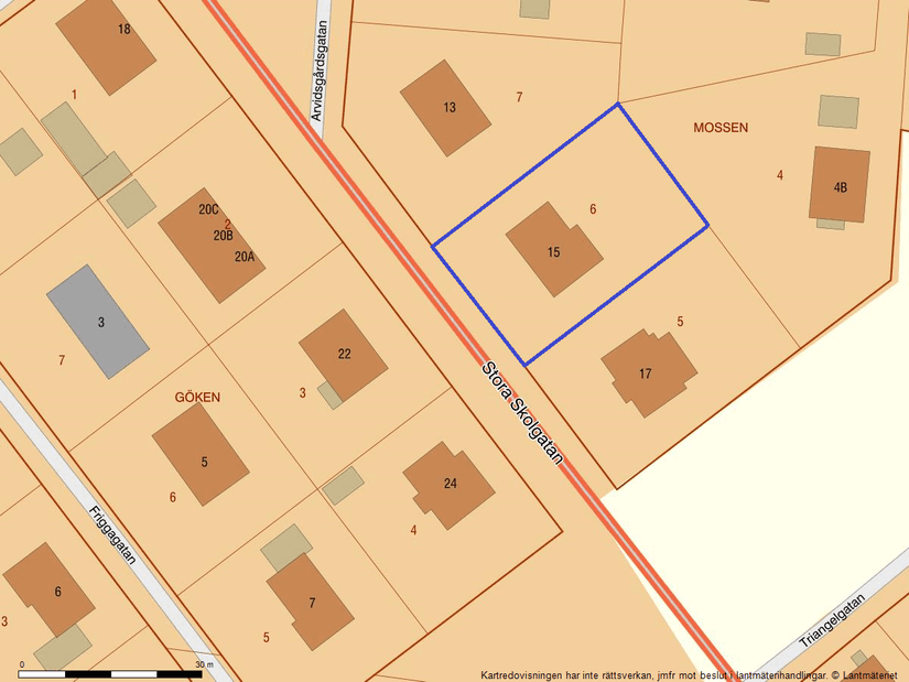 Villa, Stora Skolgatan 15, Herrljunga centralt, Herrljunga