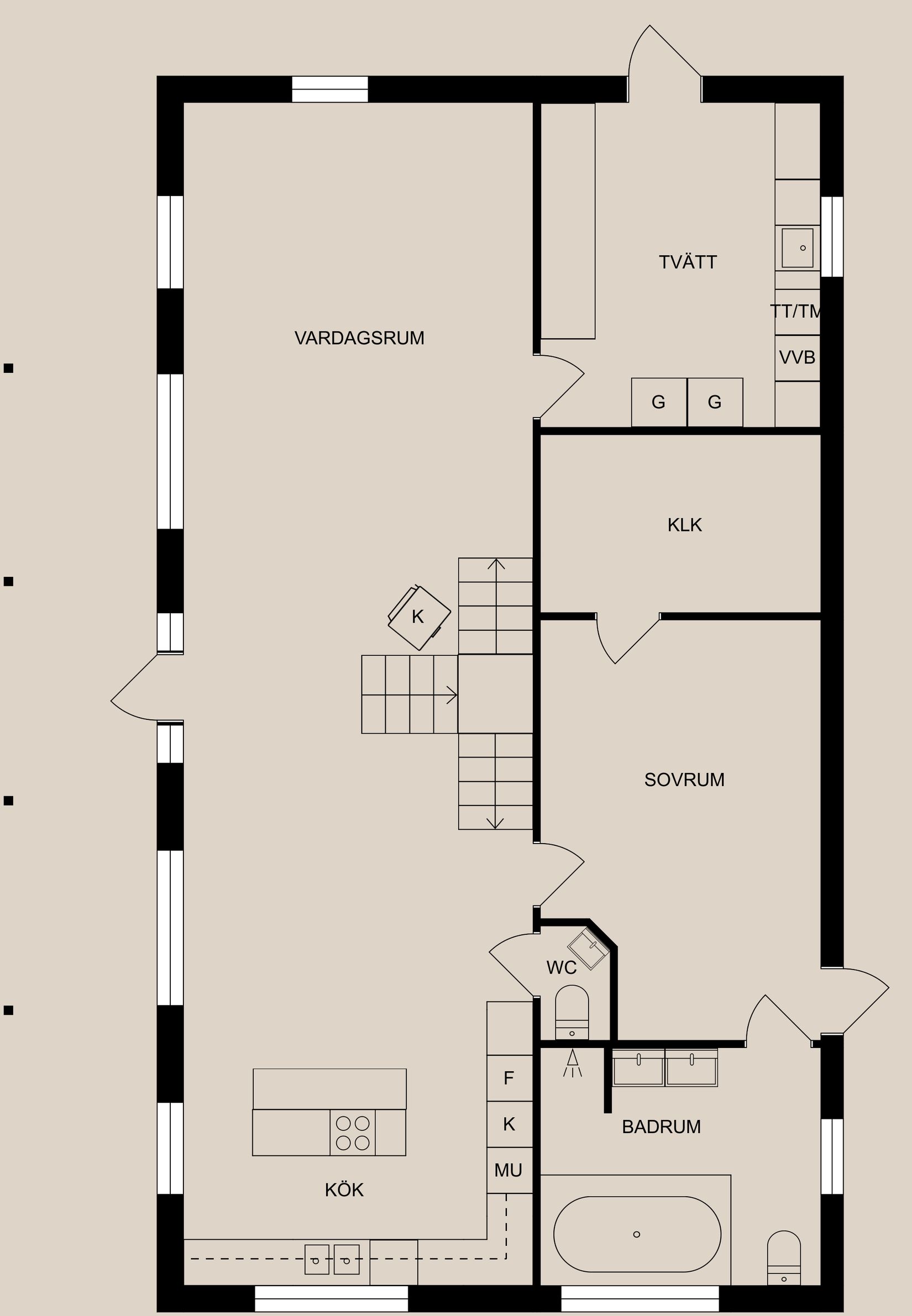 Villa, Kanotgatan 6, Lindö, Norrköping