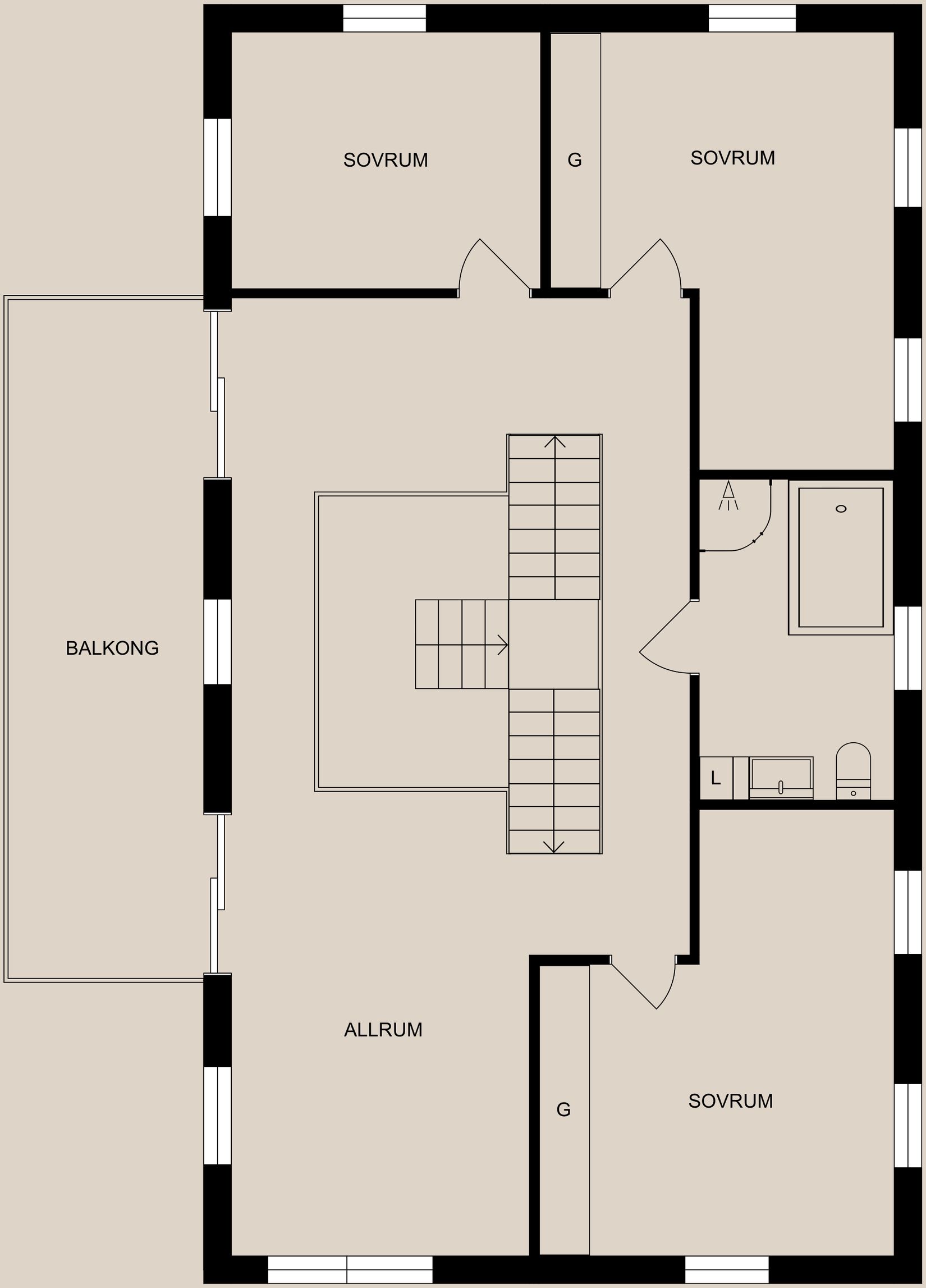 Villa, Kanotgatan 6, Lindö, Norrköping