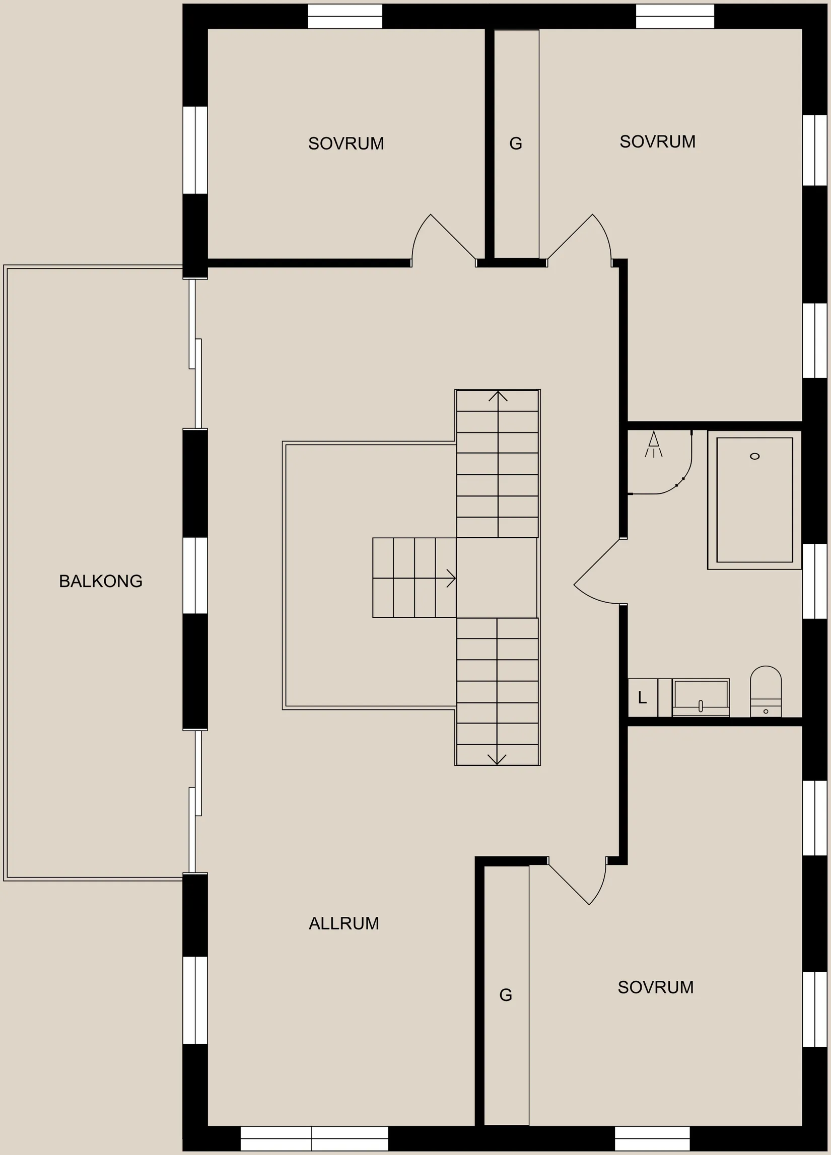 Villa, Kanotgatan 6, Lindö, Norrköping