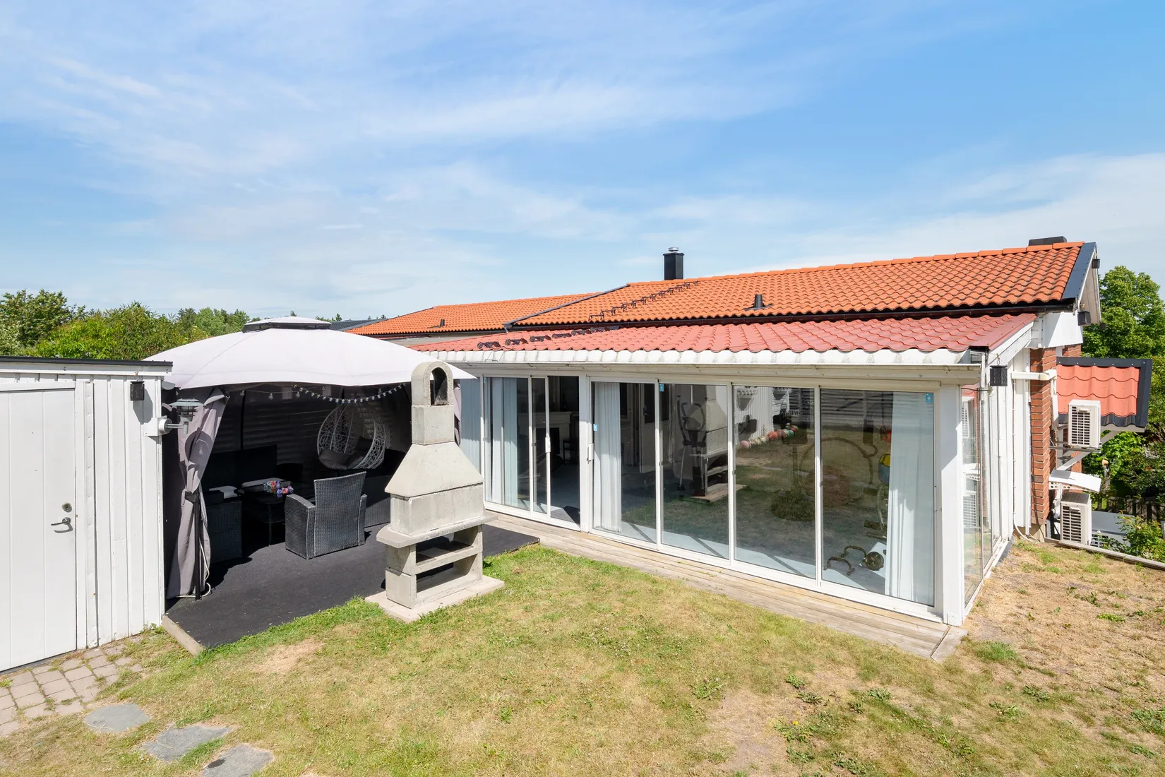Villa, Radhus, Abborrvägen 19, Viksjö, Järfälla